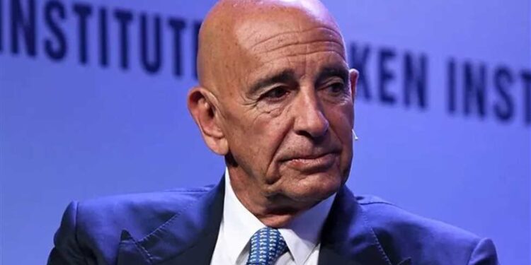 المبعوث الأمريكي توم براك يدعو إلى مفاوضات مباشرة بين لبنان وإسرائيل