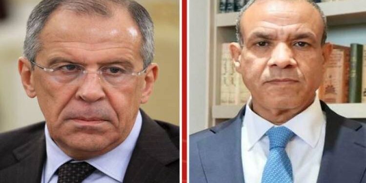 اتصال هاتفي بين وزير الخارجية ونظيره الروسي