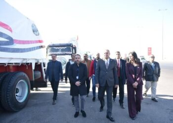 التموين تطلق القافلة رقم (15) من المساعدات الإغاثية العاجلة إلى قطاع غزة بالتعاون مع هيئة الإغاثة الكاثوليكية