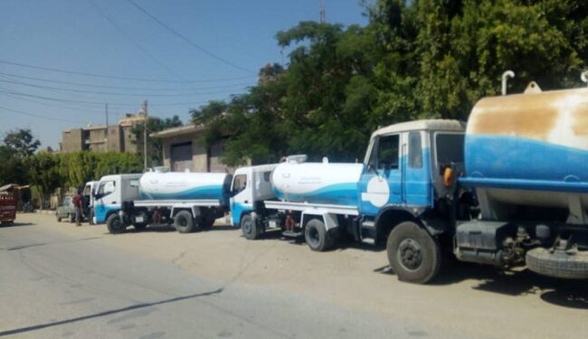 حقيقة زيادة أسعار سيارات نقل المياه بمحافظة مطروح