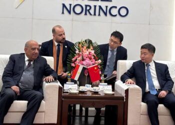 وزير الكهرباء يبحث مع مجموعة «نورينكو» الصينية التعاون في الاستكشاف والتعدين وتوطين تكنولوجيا المواد النووية والطاقة المتجددة