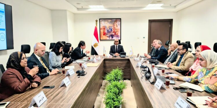 نائب وزير الإسكان يلتقي وفد مؤسسة اليابان للاستثمار الخارجي في البنية التحتية لبحث أوجه التعاون