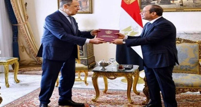 الرئيس السيسي يستقبل وزير خارجية روسيا لتعزيز العلاقات الاستراتيجية بين البلدين