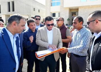 وزير الإسكان يتفقد مشروعي M8 by the lake وبوغاز لتوصيل المياه لبحيرة نيو مارينا