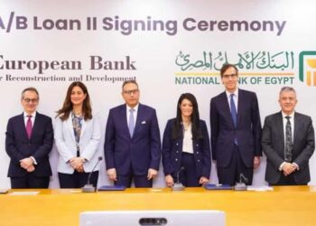 توقيع اتفاقية تمويل بين البنك الأوروبي لإعادة الإعمار و”الأهلي المصري” بـ100 مليون دولار