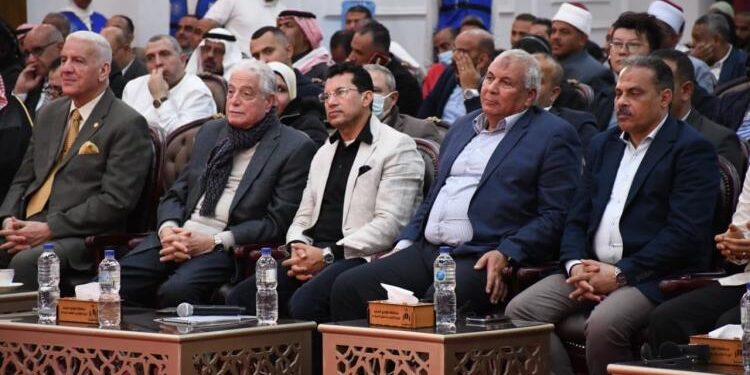 وزير الشباب ومستشار رئيس الجمهورية ومحافظي الوادي الجديد والشرقية يشهدون ندوة عن الأمن القومي