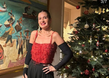 هنا شيحة تحتفل بأجواء الكريسماس عبر إنستجرام