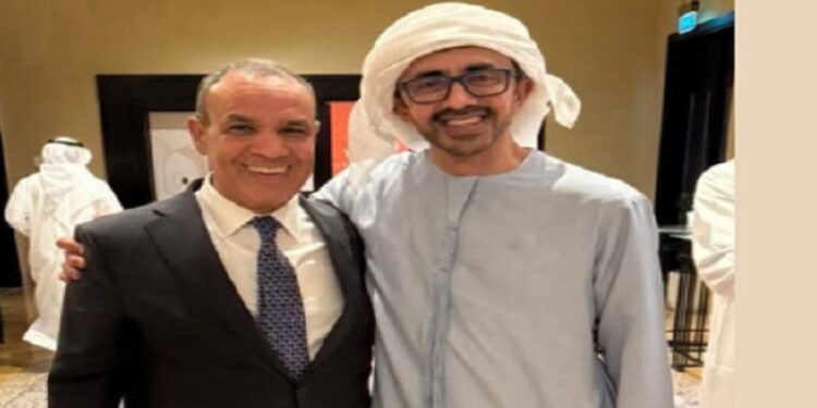 وزير الخارجية يلتقي نظيره الإماراتي على هامش منتدى صير بني ياس