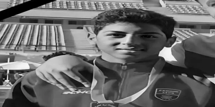 حالة حزن وغضب عقب وفاة سباح نادي الزهور يوسف محمد في بطولة الجمهورية