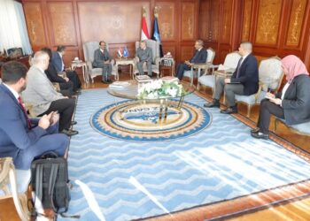 الفريق أسامة ربيع يلتقي ممثل الأمين العام للأمم المتحدة للحد من مخاطر الكوارث لبحث سبل التعاون المشترك