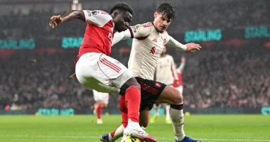 0 -0 نتيجة الشوط الأول بين ليفربول وأرسنال في قمة الدوري الإنجليزي