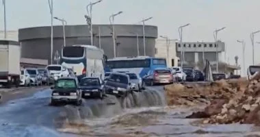 حقيقة إغلاق معرض الكتاب اليوم بسبب انفجار ماسورة المياه