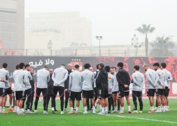 الأهلي يواصل التحضير لمواجهة طلائع الجيش بكأس عاصمة مصر