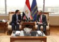 وزير الاتصالات : يبحث مع سفير المملكة المتحدة سبل تعزيز الاستثمارات البريطانية فى مجالات التعهيد وتكنولوجيا المعلومات فى مصر