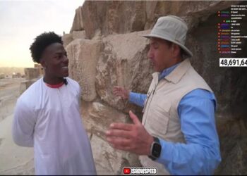 أهرامات والمتحف المصري تستقبل اليوتيوبر العالمي IShow Speed لاكتشاف سحر الحضارة المصرية