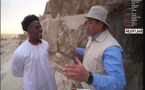 أهرامات والمتحف المصري تستقبل اليوتيوبر العالمي IShow Speed لاكتشاف سحر الحضارة المصرية