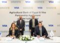 البنك الزراعي المصري يوقع اتفاقية تعاون مع شركة فيزا العالمية لتعزيز التحول الرقمي
