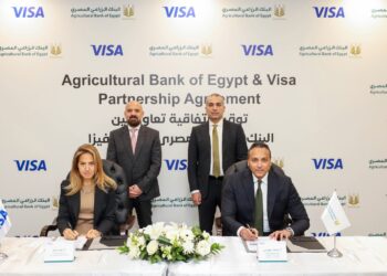 البنك الزراعي المصري يوقع اتفاقية تعاون مع شركة فيزا العالمية لتعزيز التحول الرقمي