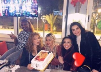 نيللي تحتفل بعيد ميلادها بحضور نجوم الفن