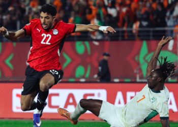 منتخب مصر يتقدم على كوت ديفوار بثلاثية في ربع نهائي أمم أفريقيا