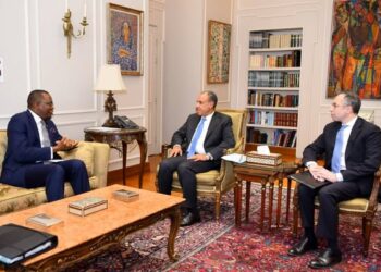 وزير الخارجية يستقبل رئيس لجنة العشرة الأفريقية لإصلاح مجلس الأمن