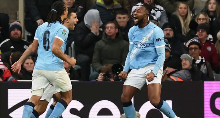 مانشستر سيتي يتحدى نيوكاسل على تذكرة نهائي كأس الرابطة الإنجليزية