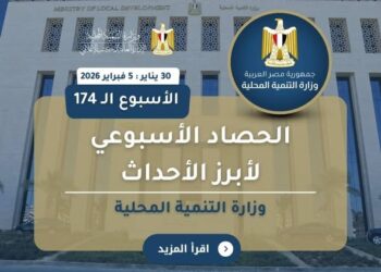 أبرز أنشطة وزارة التنمية المحلية خلال أسبوع