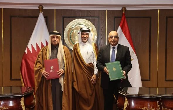 مصر وقطر توقعان اتفاقية المساعدة القضائية المتبادلة في المسائل الجنائية