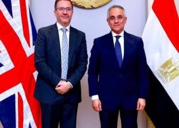 وزير العدل يستقبل سفير المملكة المتحدة بالقاهرة