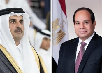 عاجل.. الرئيس السيسي يعزي أمير قطر في وفاة الشيخ حمد بن خليفة بقصر لوسيل