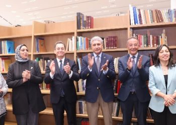 افتتاح مكتبة المتحف المصري الكبير