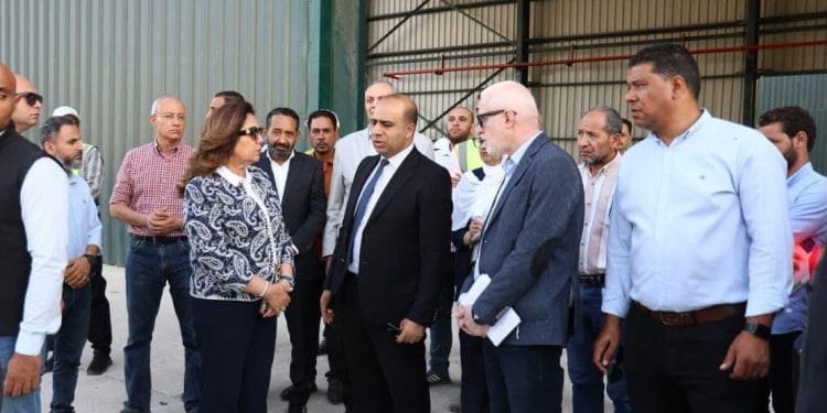 وزيرة التنمية المحلية تتفقد المدينة المتكاملة لمعالجة المخلفات بالعاشر من رمضان ومشروعات إدارة المخلفات بها
