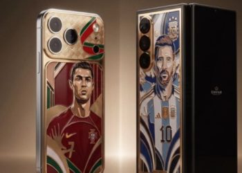 لعشاق كأس العالم.. كافيار تطلق هواتف فاخرة بصور رونالدو وميسي