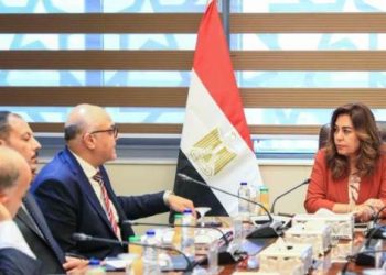 وزيرة التنمية تتابع مع محافظ الإسكندرية ورئيس شركة المقاولون العرب جهود تحسين مستوي النظافة بالإسكندرية