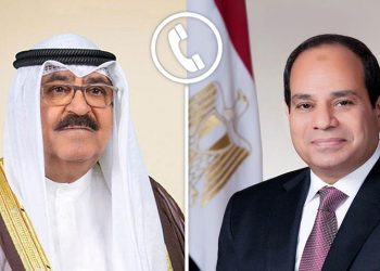 الرئيس السيسي يجري اتصالًا بأمير دولة الكويت