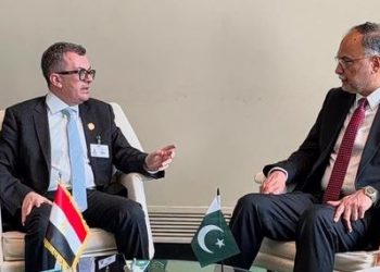 وزير التخطيط يبحث مع نظيره الباكستاني تعزيز التعاون الاقتصادي وتبادل الخبرات التنموية بنيويورك