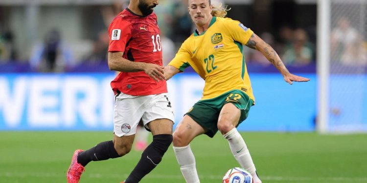 منتخب مصر يتعادل مع أستراليا 1-1 واللجوء للوقت الإضافى
