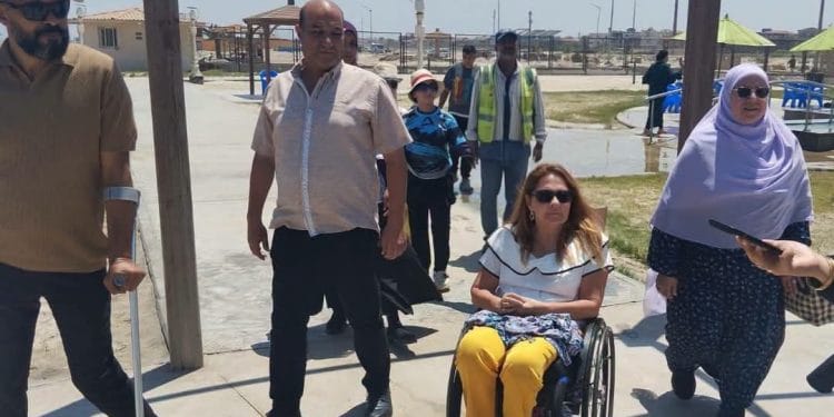المشرف العام على “القومي للأشخاص ذوي الإعاقة” تتفقد مكتبة مصر العامة بدمياط