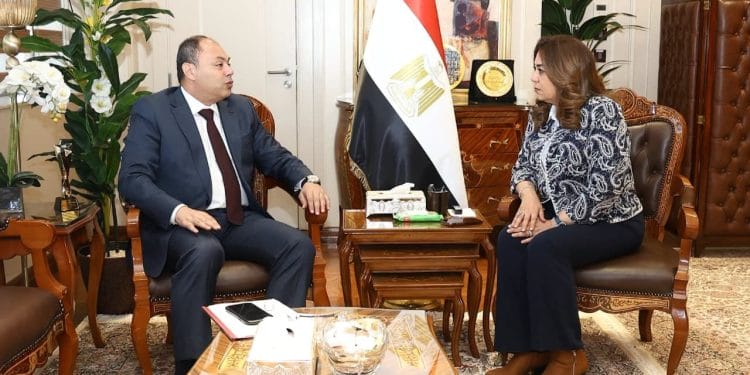وزيرة التنمية المحلية والبيئة تتابع مع رئيس هيئة تنمية الصعيد المشروعات التنموية الجارية