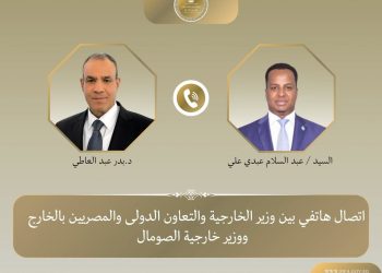 وزير الخارجية يبحث مع نظيره الصومالي العلاقات الثنائية وتطورات الأوضاع في القرن الأفريقي