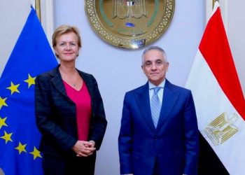 وزير العدل ورئيسة بعثة الاتحاد الأوروبي يبحثان تعزيز الشراكة الاستراتيجية وتطوير منظومة العدالة في مصر