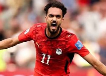 زيكو يسجل الهدف الثاني لمنتخب مصر أمام الأرجنتين لتصبح النتيجة 2/0 للفراعنة