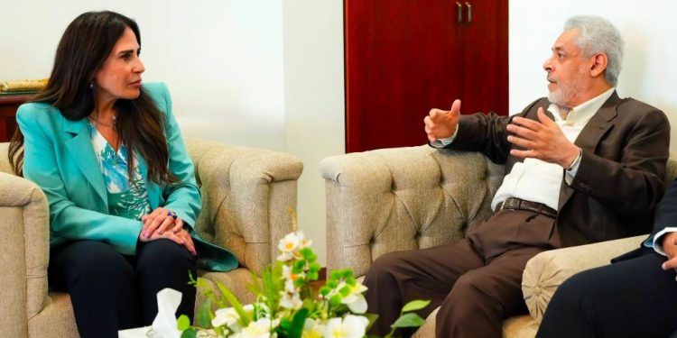 وزيرة الإسكان تلتقي رئيس شركة «إميا باور» الإماراتية لبحث تعزيز التعاون المشترك