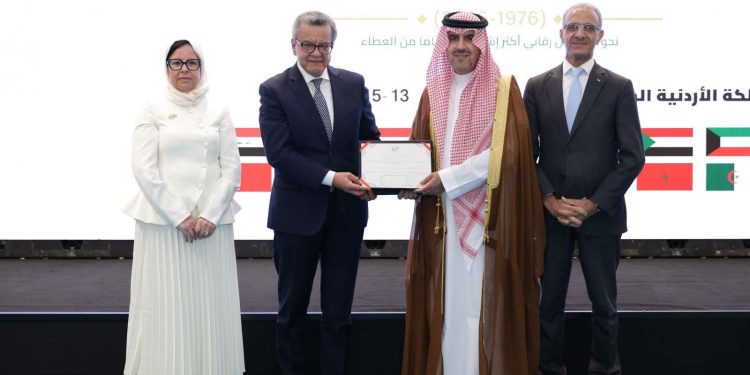 رئيس الجهاز المركزي للمحاسبات يشارك في احتفالية اليوبيل الذهبي لـ”الأرابوساي” برعاية رئيس الوزراء الأردني