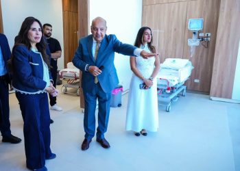 وزيرة الإسكان تتفقد مشروع مستشفى «شفا العلمين» بمدينة العلمين الجديدة