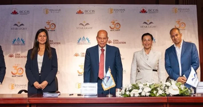 “فريدة خميس” و “محمد القلا” يدعمان توسعة مدرسة BCCIS وتعزيز المسار التعليمي في الشروق