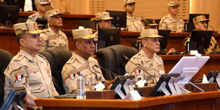 القوات المسلحة تنفذ مشروع مراكز القيادة الاستراتيجى التعبوى بنطاق الجيش الثانى