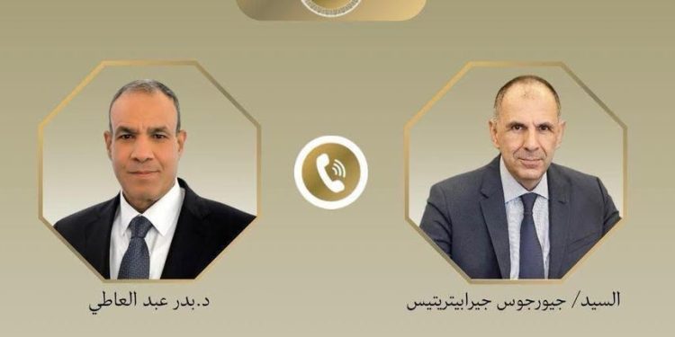 وزيرا الخارجية المصري واليوناني يبحثان تعزيز العلاقات الثنائية ومستجدات الأوضاع الإقليمية