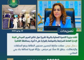 بالإنفوجراف “التنمية المحلية والبيئة × أسبوع”