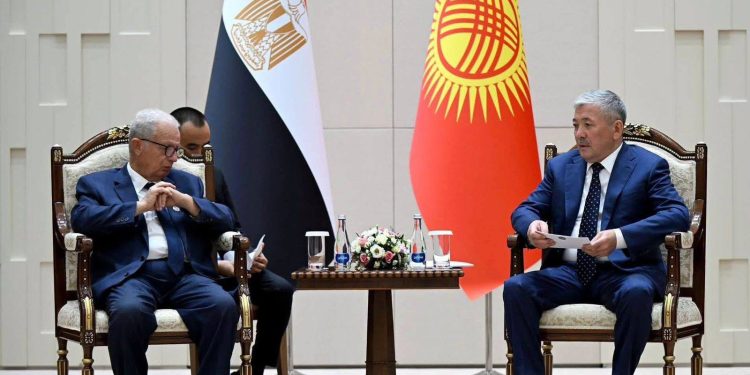 نائب رئيس الوزراء للشؤون الاقتصادية يلتقي رئيس الوزراء القيرغيزي في “بيشكيك” لبحث تعزيز التعاون المشترك